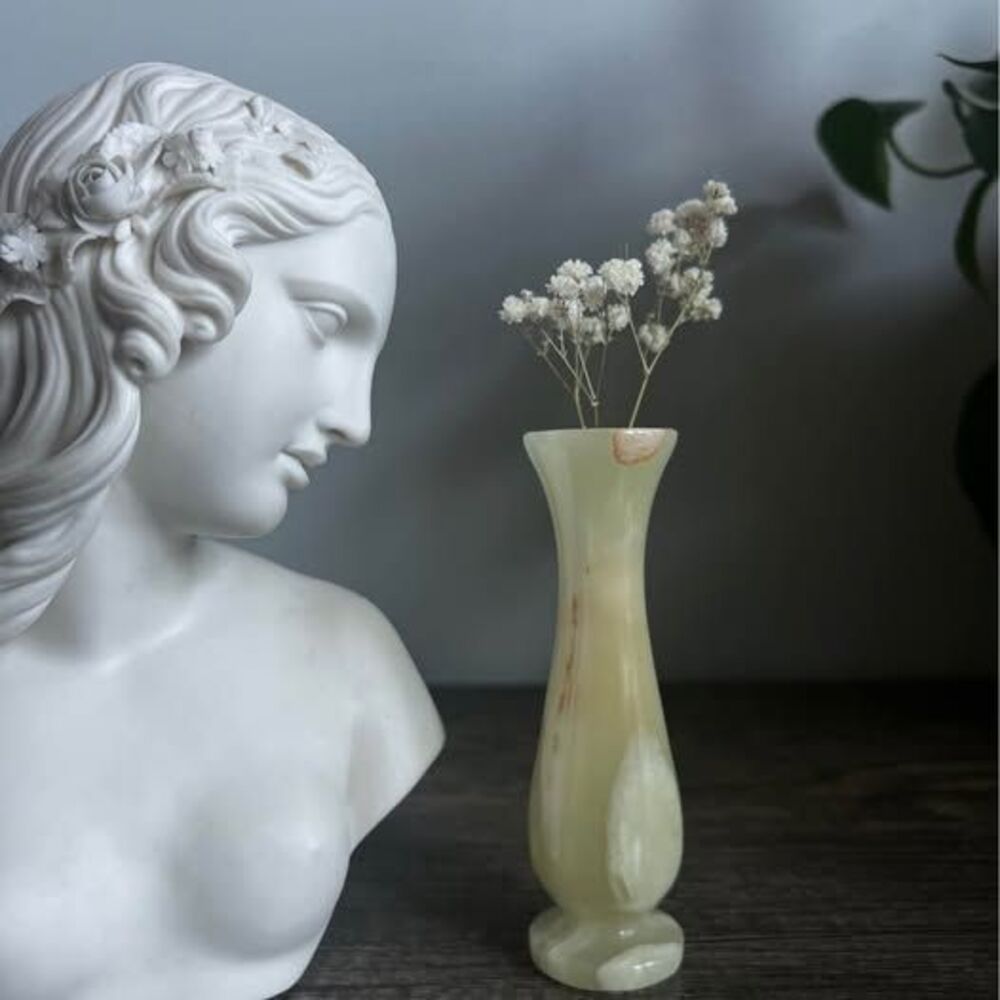 Vintage Onyx Bud Vase